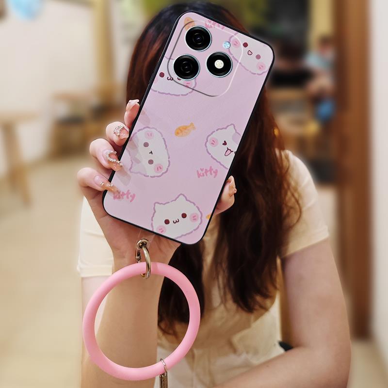 

Creative Cute Phone Case For infinix Smart8 Pro/Smart8 Plus/X6526/X6525B heat dissipation Youth Personality Cartoon Ring infinix Smart8 Pro/Smart8