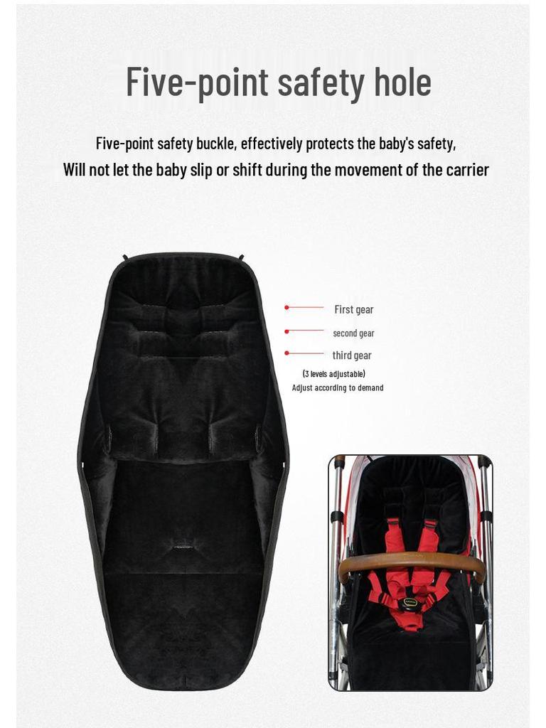Universal Baby Stroller Winter Sleeping Bag - Thick, Warm, and Windproof