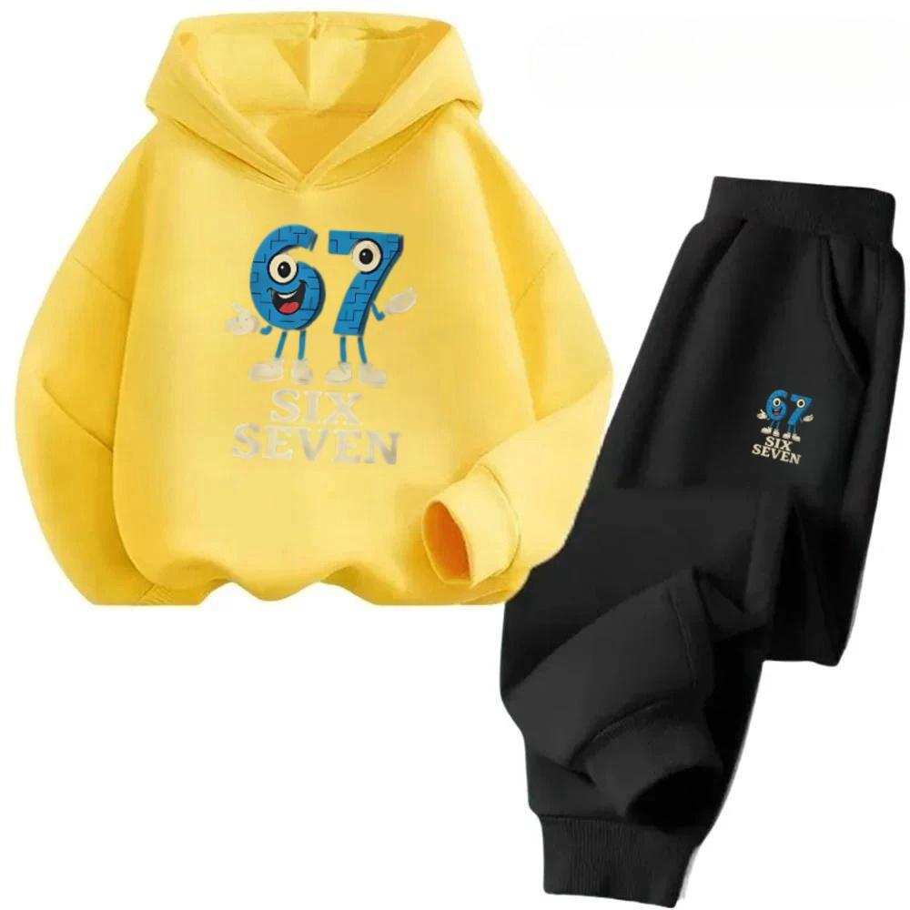 67 Trendy Kids Set Cartoon Mouse Design Blend Outfit Daily Playwear Discount Children's Fashion Trend Set