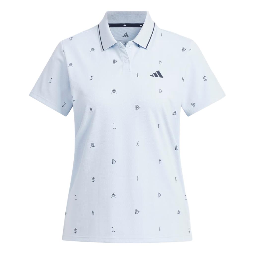 Adidas Performance Climacool Moisture-Wicking Polo Golf Shirt Women tops KB4749