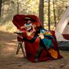 1pc Phineas and Ferb4 Theme Blanket - Digital Print, Polyester, Cozy for All Seasons, Perfect for Outdoor, and Travel