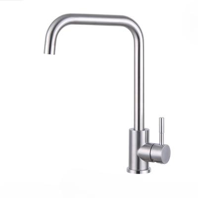 Kitchen Faucet, 360° Swivel Mixed Battery Kitchen Faucet, High Pressure High Bow Single Lever Kitchen Faucet, Dishwasher Faucet with G3/8 Connector,