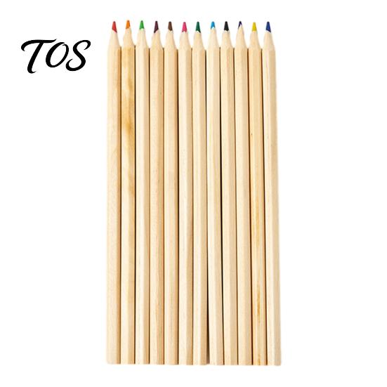 Non-toxic Wood Pencils 12PCS Colored for Kids, Bright Drawing Pencils, Art Artistic Sketching Tools Creation Smooth Wooden Coloring Book And