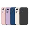 Xiaomi 12X Solid Color Liquid Silicone Case - Full Coverage, Anti-drop, Soft Straight Edge Design