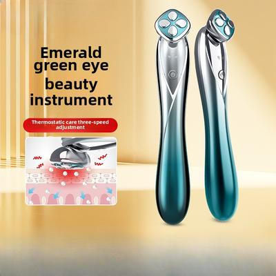 Compresa Caliente Instrumento de Belleza para Ojos Instrumento de Belleza Casero Portátil en Miniatura Lifting Reafirmante Ojo Arrugas Finas Introductor de Crema para Ojos