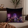 KPop Demon H-Hunters Pop Pillow Case Good Printing Pillowcase Living Room Sofa Cushion Cover Bedroom Room Decor
