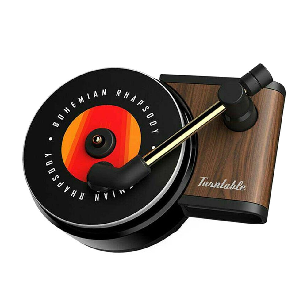 

Record Player Design Car Perfume Clip Air Freshener Auto Air Vent Fragrance Smell Diffuser F-Best