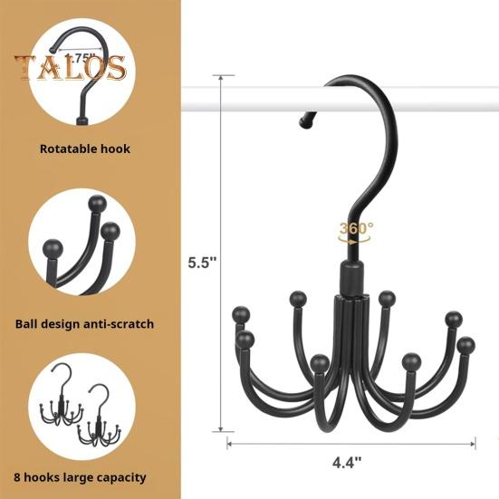 Věšák na tílko Otočný organizér na podprsenky Pevná kovová konstrukce Silná nosná sportovní držák na podprsenku Úložný stojan