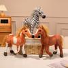 Plush Horse Toy With Pp Cotton Filling For Childrens Playroom Decor
