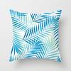Ins Plant Flower Peach Skin Fleece Pillow Cover Sofa Car Pillow Cushion Cover Lunch Home Furnishing