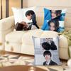 Cushion Cover Silky Short Plush Home Sofa Cushion Cover - Invisible Zipper Home Decoration My Beautiful Man TV