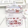 Cute Tomato Apple Cat Printed Pencil Bag Student Large Capacity Multi-Layer Stationery Storage Bag Gift