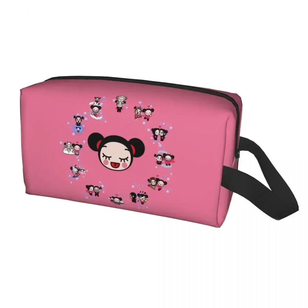 Pucca Kulturtasche Damen Make-up Kosmetik Organizer Damen Beauty Aufbewahrung Dopp Kit Etui