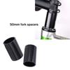 2 Pcs 50mm Height Bike Headset Spacer Aluminum Alloy Bicycle Front Fork Spacer  Bike Maintenance