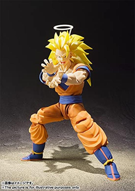 S.H.Figuarts Super Saiyan 3 Son Goku, approximately 155mm, PVC & ABS painted action figure