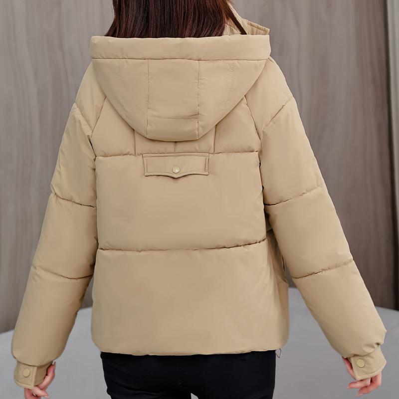 Fashion Winter Short Coat Female Warm Parkas Hooded Casual Thick Women Jackets