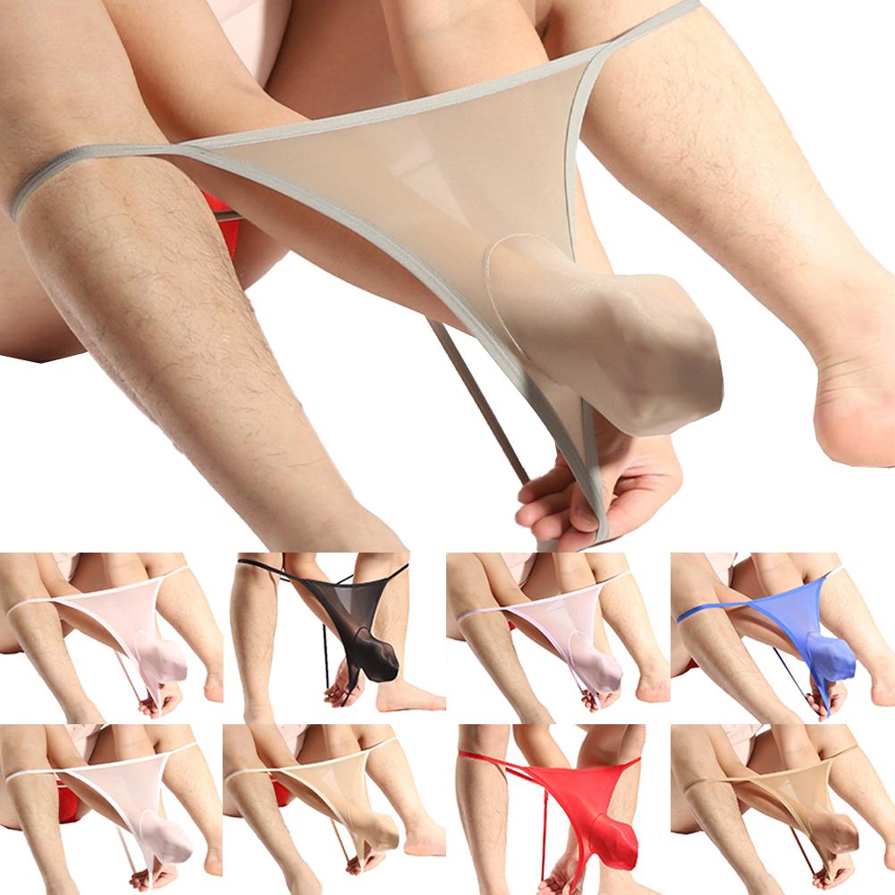 Free Size Mens Underwear Lingerie Middle Waist Nylon