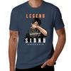 T-shirt per magliette morbide Moosewala Sidhu umorismo cotone divertente t uomo magliette scure (1)