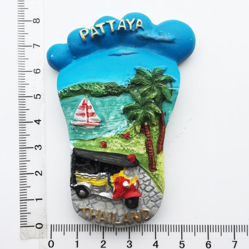

Thailand Travelling Souvenirs Fridge Magnets Thailand Resorts Souvenirs Magnetic Stickers Home Decor Children Toys Wedding Gifts