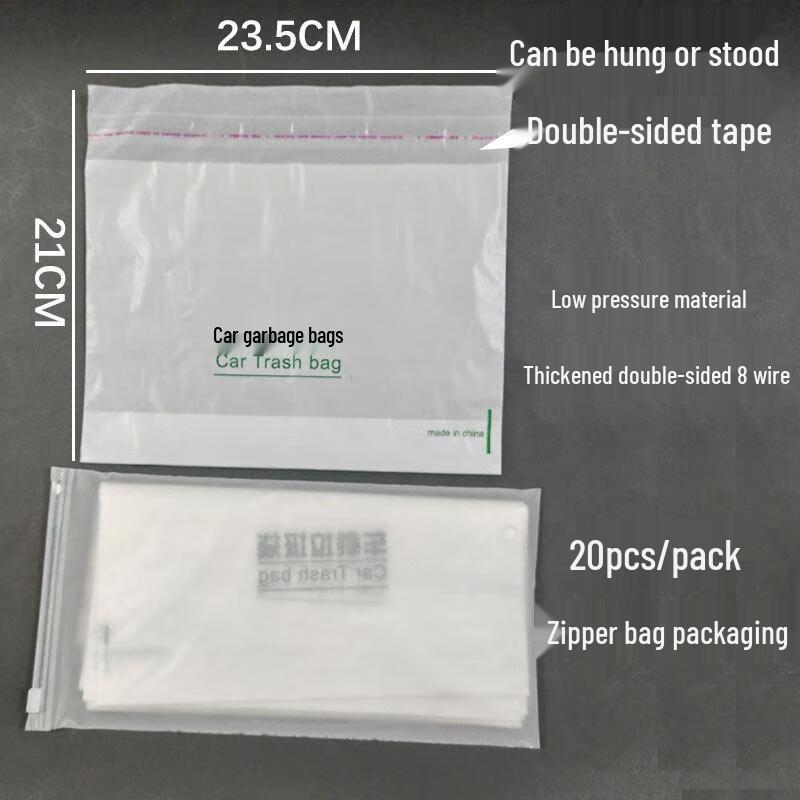 Guraide Zelfstaande Wegwerp Autozakken