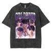 Funny Girl Dinner Caleb Graphic Tee Shirt Love and Deepspace Novelty Cotton T Shirts Fashion High Quality Vintage Washed Women T-Shirt