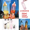 Water With Bottle Straw Plastic Bpa Leakproof Sports Travel Plastic Mugs Drinks