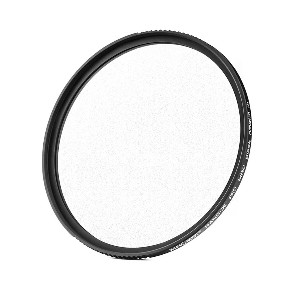 Concept Black Diffusion Filter 52mm MRC Nano Coating Dünnes Rahmendesign K&F NANO-X 1/4 KF-52BD1/4
