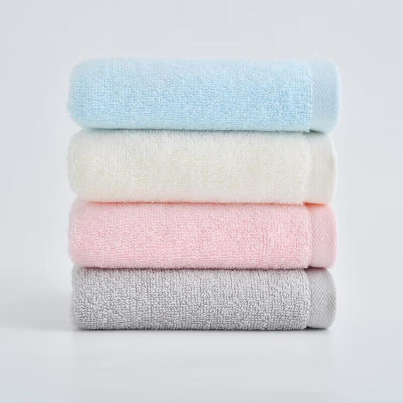 Grace Pure Cotton Kids Cartoon Face Towel - 4 Pack