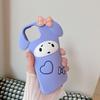 Bubble Phone Case for iPhone11 12 Pro Max Mini XR X XS 7 8 6 Plus SE 2020 3D Cartoon Dog Silicone Case For Girls