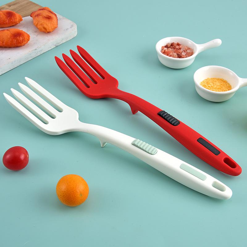 Multi-style Silicone Cooking & Pasta Fork - Modern, Simple, Multi-functional Design