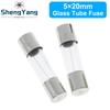 TZT 100 Stück 5x20mm Schnell durchbrennende Glasröhren-Sicherungen 0,2A 0,3A 0,5A 0,75A 1A 1,5A 2A 2,5A 3A 4A 5A 6A 8A 10A 15A 20A 25A 30A 250V 5*20mm