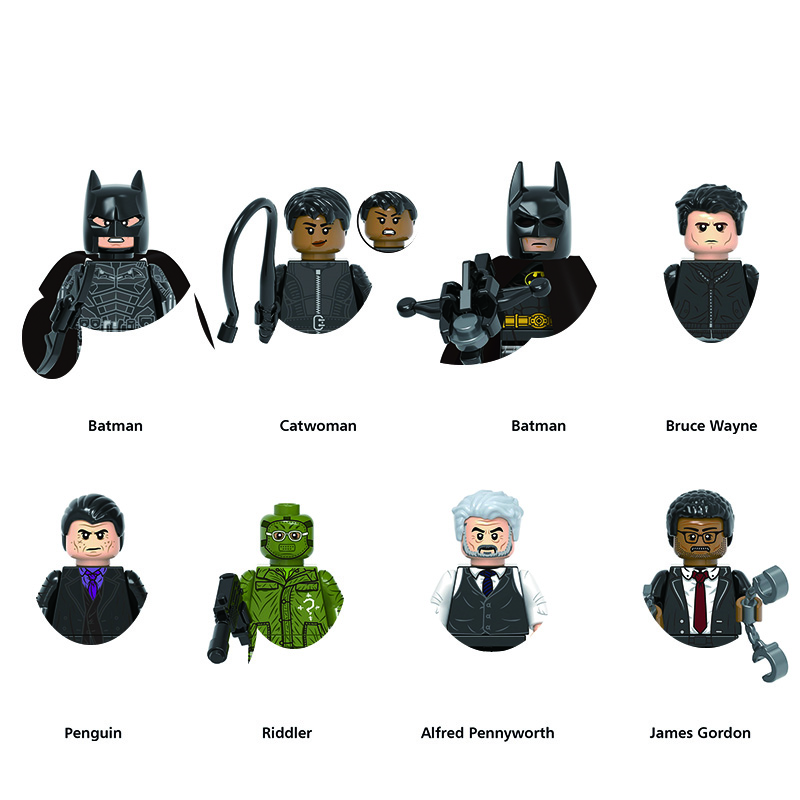 DC Super Hero Building Blocks Set Creative Collectible Model Bricks Assembly Toy For Kids Birthday Gift Fan Collection