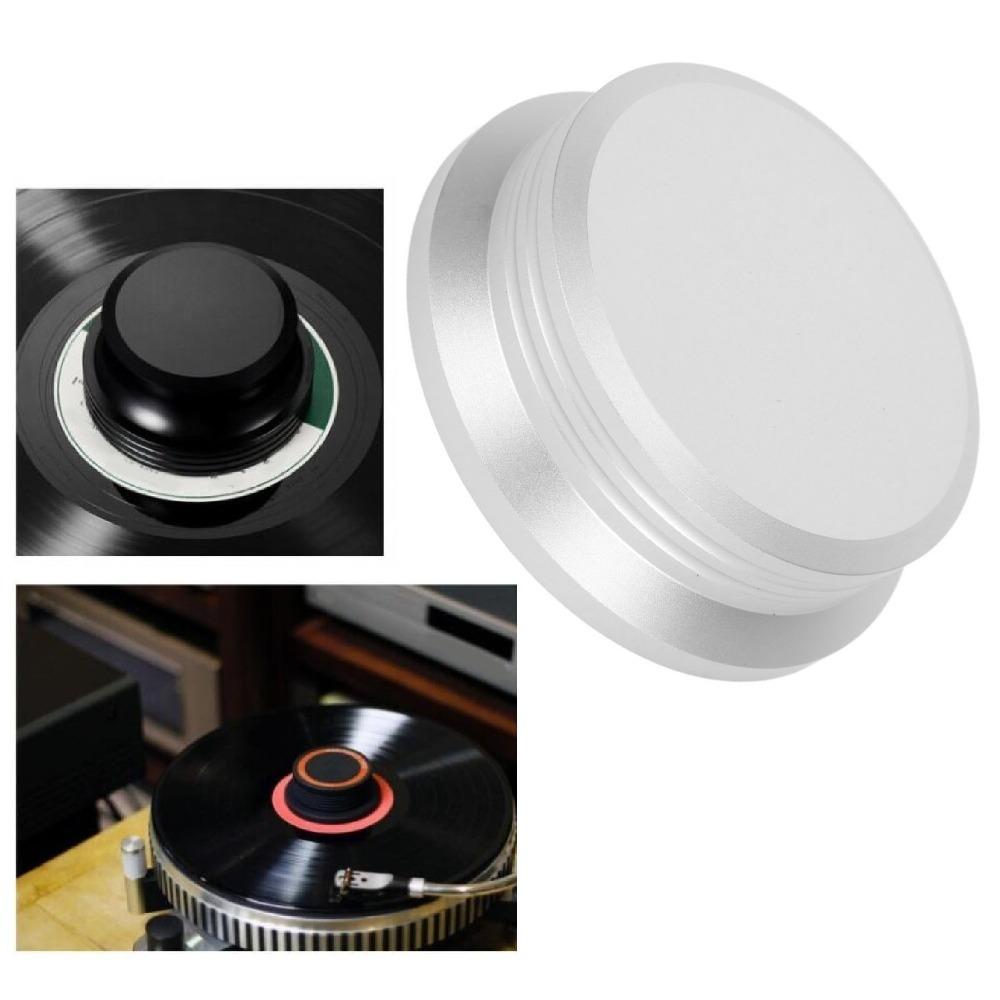 Aluminum Alloy Turntable Weight Clamp Vibration Reduction Disc Stabilizer Weight for LP Record