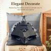 Destroyers Usa Cool Cushion Cover Natural Linen Organic Fabric Double-Sided Printing Sofa Home Decor Gift Pillow Case