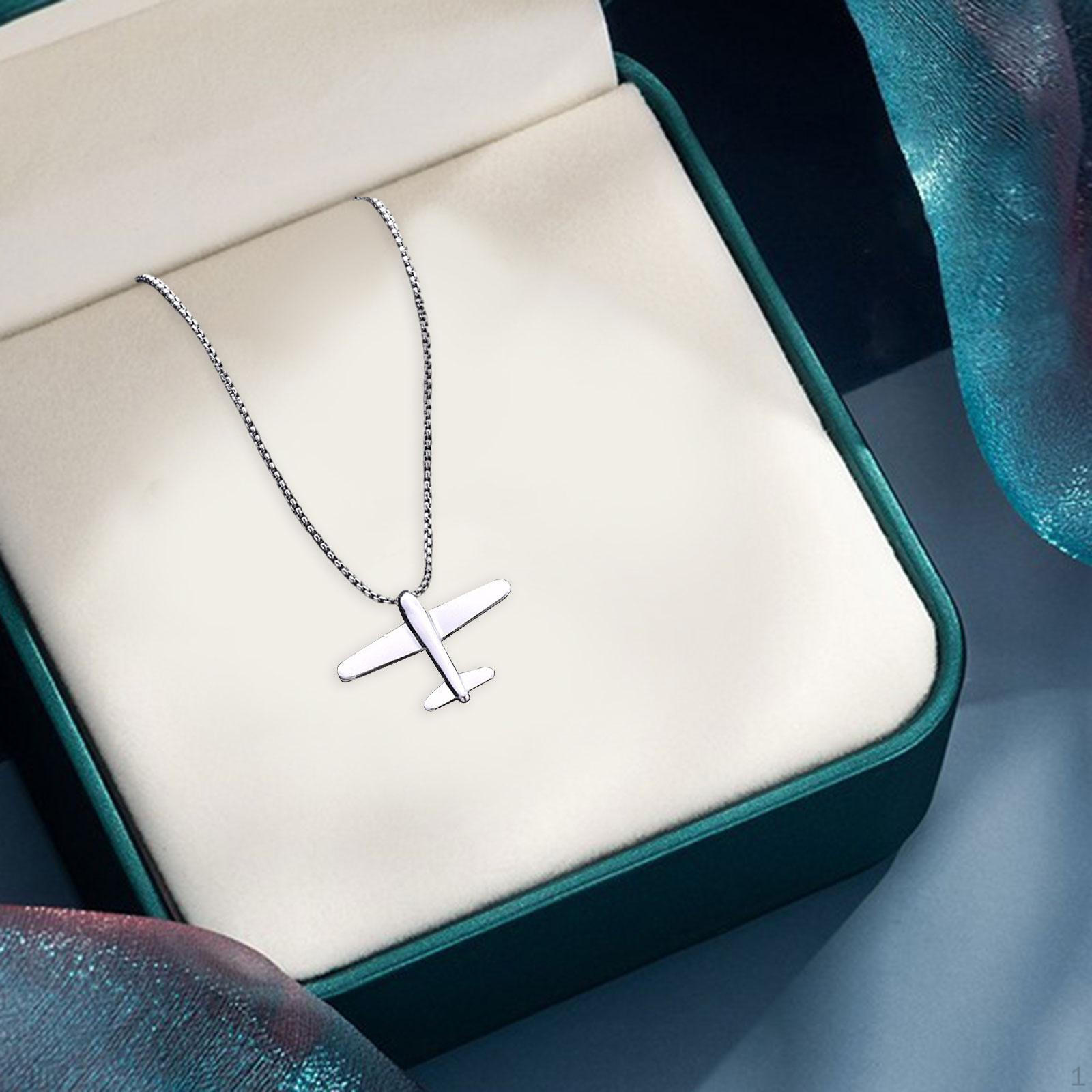 

Ожерелье в виде самолета, модная подвеска для друзей на вечеринке в честь Дня святого Валентина