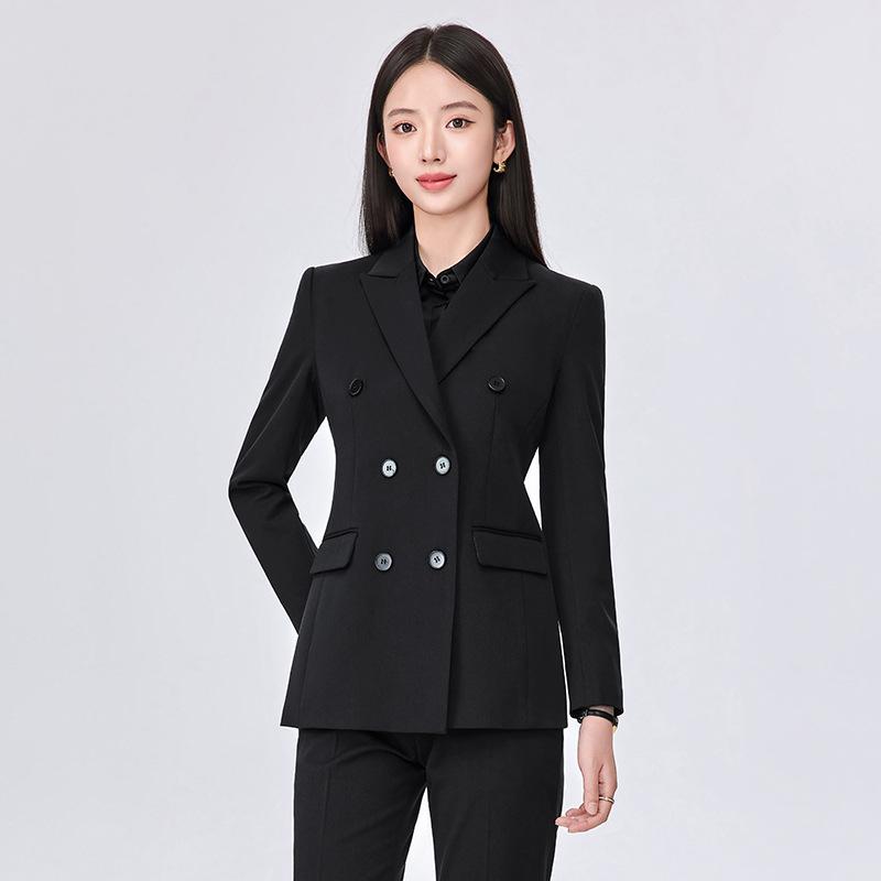Dámský špičkový profesionální oblek - Ideální pro vysokou školu, dojíždění, státní službu a pohovory, Perfektní pro jarní a podzimní pracovní oděv