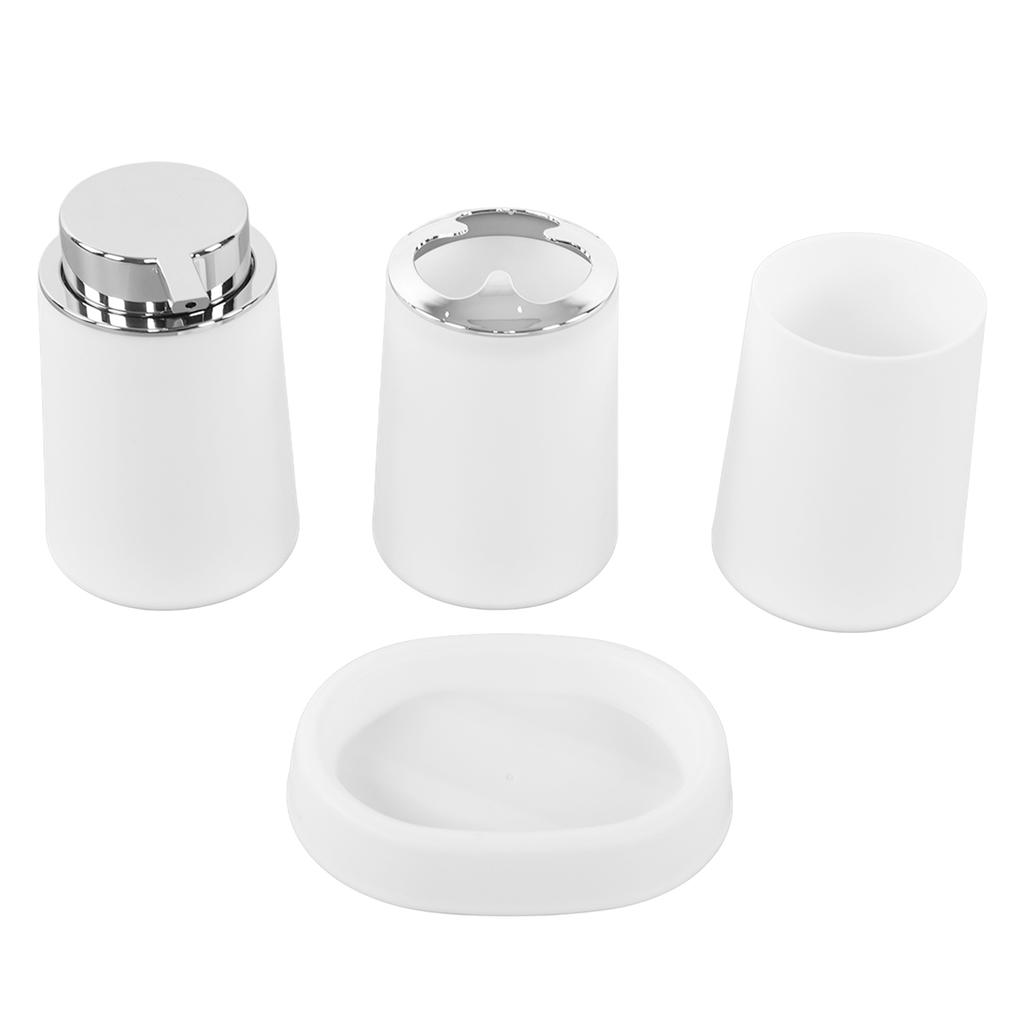 Bathroom Set Multifunction Simple Practical Feel Comfortable Stainless Steel Bathroom