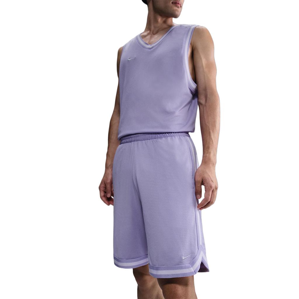 Nike Dri-Fit DNA Comfortable Soft Casual Versatile Five-Point Basketball Shorts Men shorts Hydrangea Barley-Grape FN2652-515