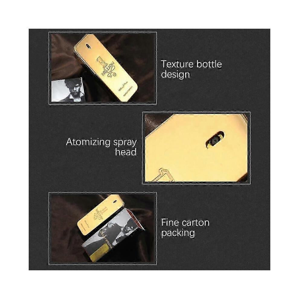 One Million Gold 100ml Eau de Parfum pour Homme Parfum Longue Durée