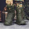 Training Shoes Desert Combat Boots High Top Boots Wear-resistant Training Boots Waterproof Outdoor Hiking Boots Anti-skid Soles