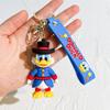 Creative Cartoon Character Keychain with Flexible Strap and Durable Metal Ring for Keys and Accessories Suitable for Everyday Use and Gift Giving