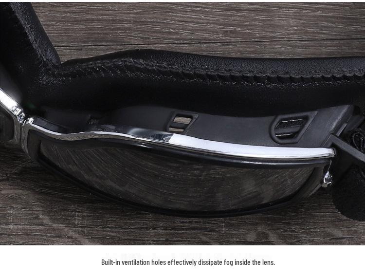 Lunettes de moto Harley coupe-vent pour la conduite avec protection solaire