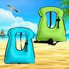 Inflatable Snorkel Life Vest With Customizable Pattern For Water Sports Enthusiasts