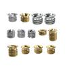 Reversible 1/4" Male To 3/8" Female Adapter for Camera Tripod Ball Head with M4-M8 Conversion Screws