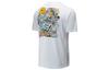 New Balance T Shirt Unisex White AMT01548-WT
