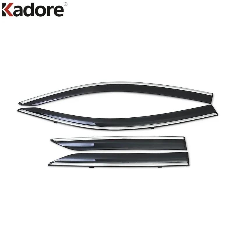 For Toyota C-HR CHR 2016-2020 2021 2022 Window Deflector Sun Rain Visor Awnings Shelter Window Deflectors Guards Accessories