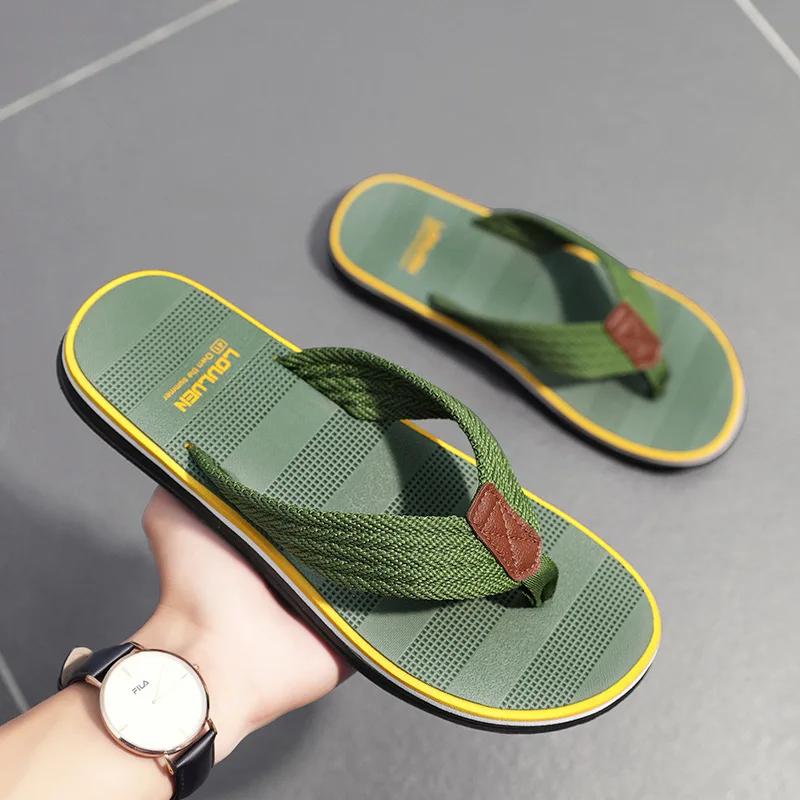 Beach Flip Flop Summer Men's Slippers Massage Sandals Fashion Breathable Casual Shoes 2024 New Hot Shoes Zapatos Hombre  Shoes