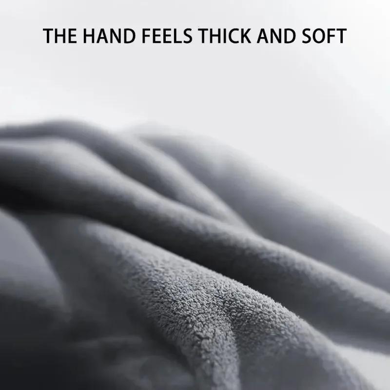 6/1PCS Microfiber Car Washing Towel Auto Cleaning Drying Cloth Hemming Care Detailing Cloths Water Absorption Car Rag Clean Tool