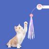 Retractable Cat Wand Attract Attention Cat Tser Wand Toy Cat Interactive Toy for Exercise