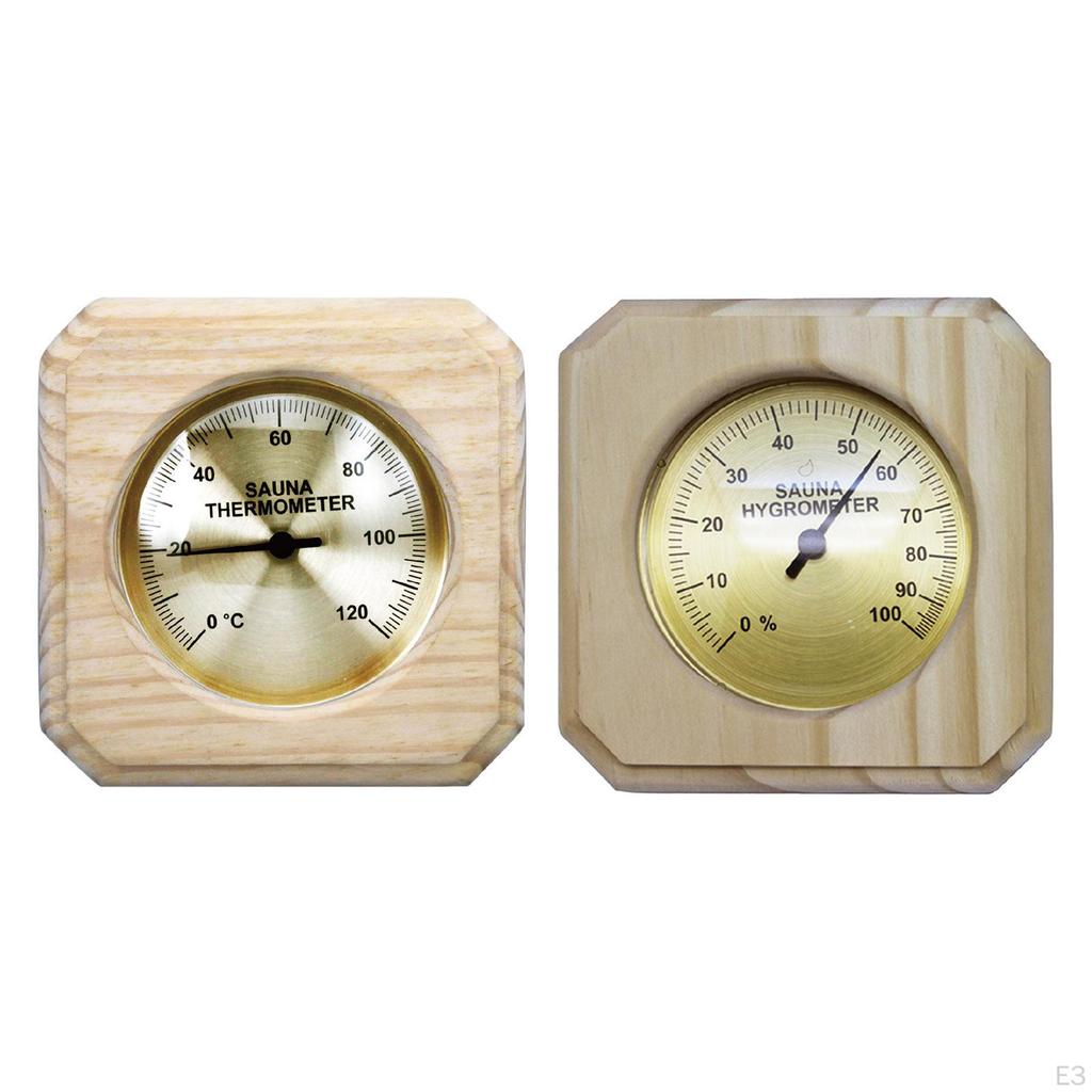 Digital Sauna Temperature Hygrometer Humidity Measurement Tool Heavy Duty Wall Hanging